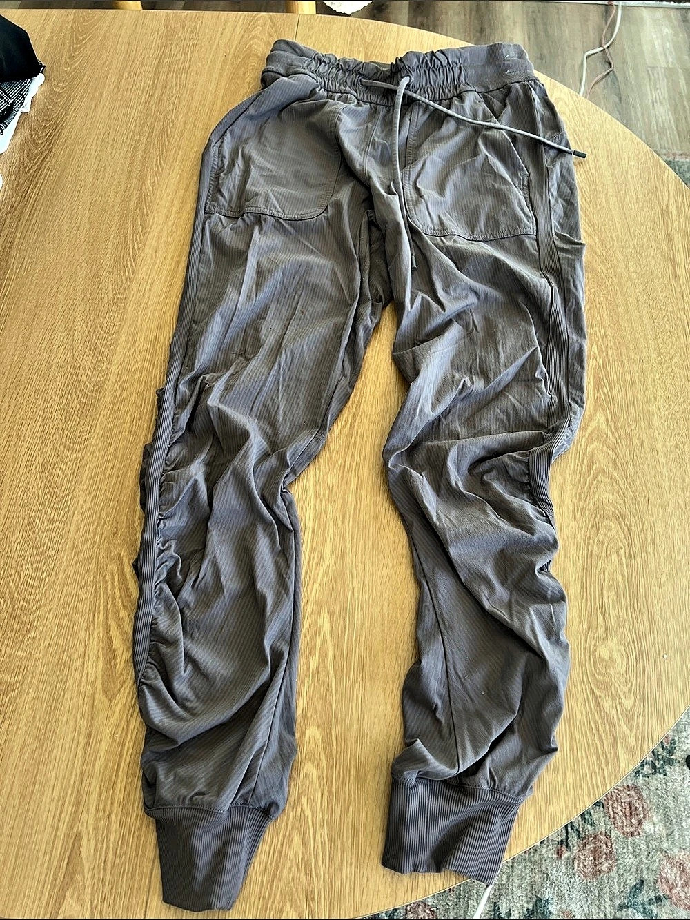 Lululemon Beyond the Studio Jogger purple Ruched Track Pants